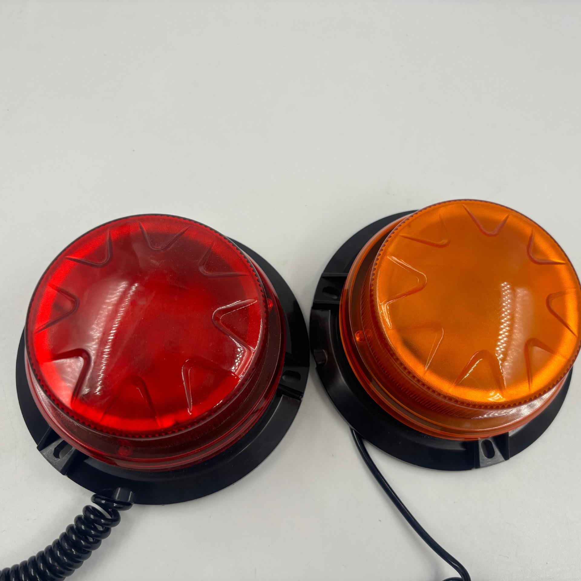 A variety of warning lights with complete specifications and colors, LED strobe lights, solar-powered cigarette lighter warning lights, magnetic suction warning lights