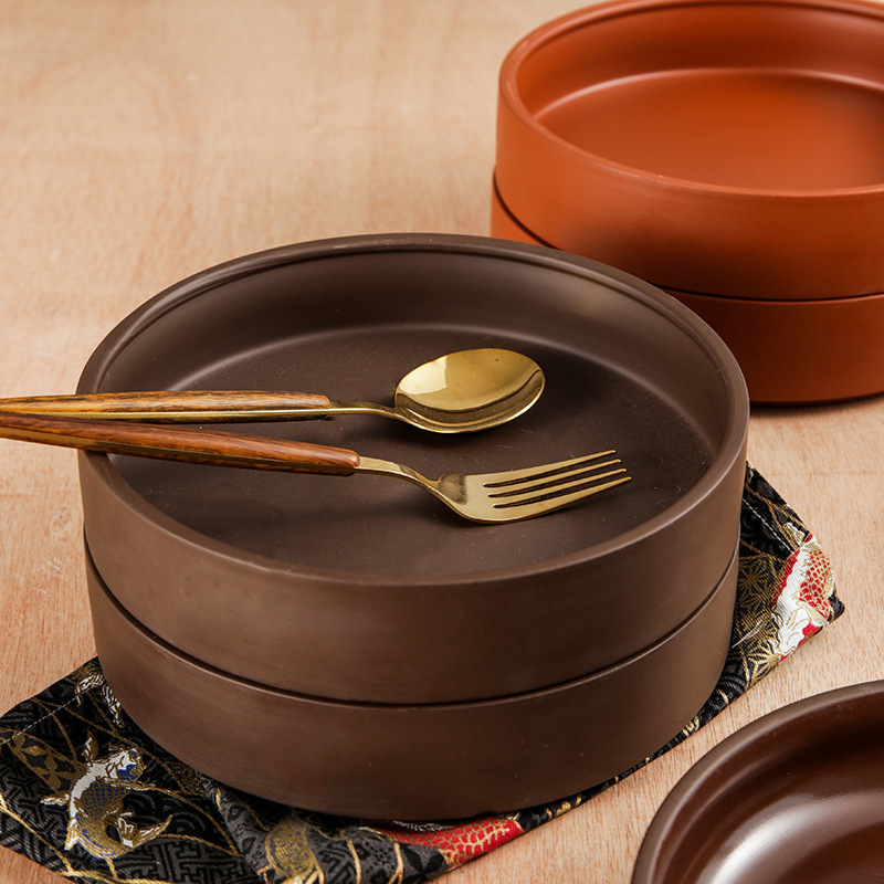 Ceramic Steamed Rice Bowl, Steamed Vegetable Bowl, Liuyang Steamed Vegetable Restaurant Bowl, Rice Bowl, Clay Bowl, Rice Basin, Steamed Egg Bowl, Terracotta Purple Sand Bowl