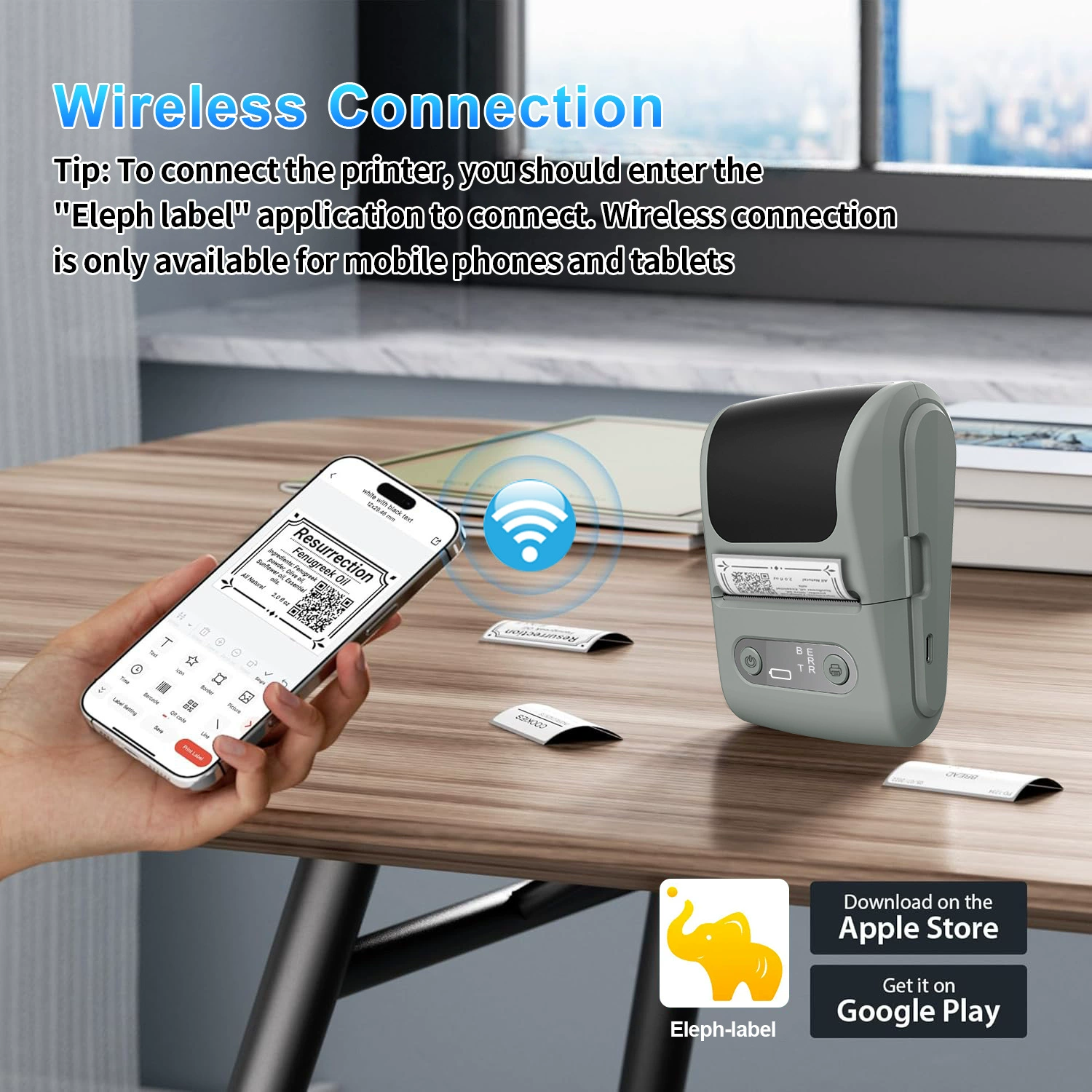 Ручной маленький домашний принтер, мобильный телефон, (跨境 торговля), bluetooth