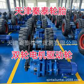 实心轮隧道养护台车450MM3千瓦电机驱动行走实心车轮双轮独轮