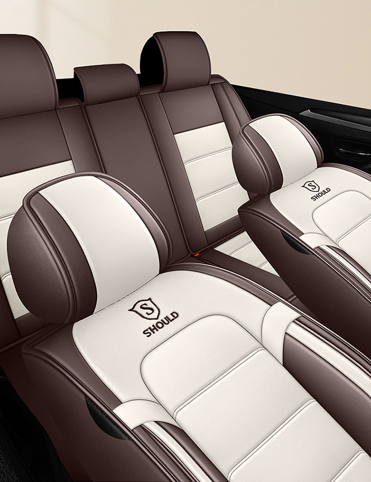 23 new all-inclusive Napa leather Four Seasons universal car seat cushion entity foreign trade export Amazon one-piece delivery
