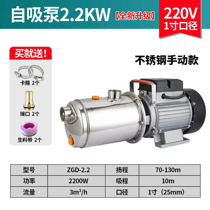 스테인레스 스틸 수동 2200W [새 업그레이드]
