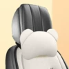 Sweet Bear Single Headrest Cream White