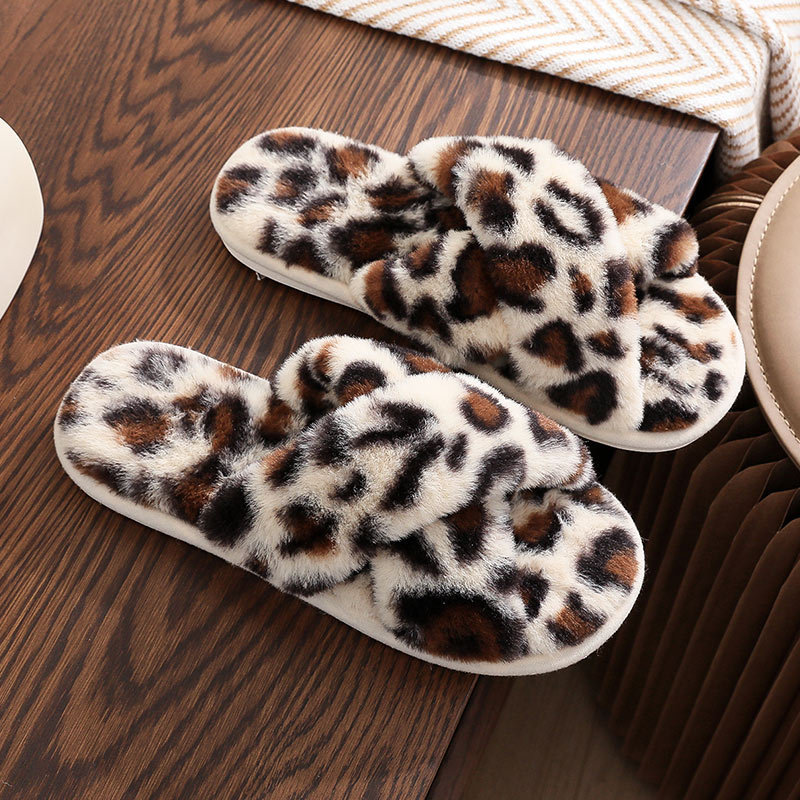 Beige estampado de leopardo