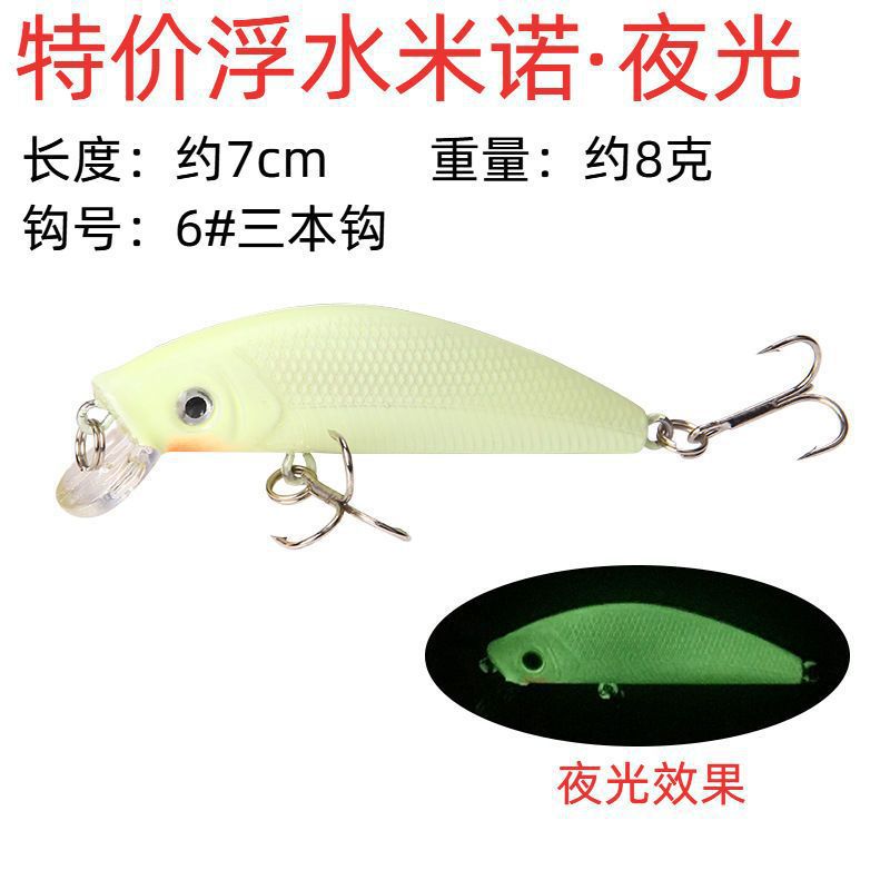 Remote lanzamiento de minolía cebo flotante flotante flotante de agua sumergida suspensión de pico de cachorro tilapia cebo falso melisco marino