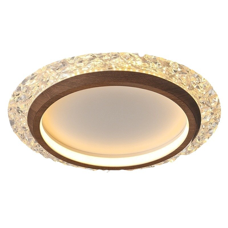 [Selección estricta] luz de techo de viento medieval silenciosa retro red nueva luz de lujo creativa de espectro completo lámpara de habitación de protección de ojos