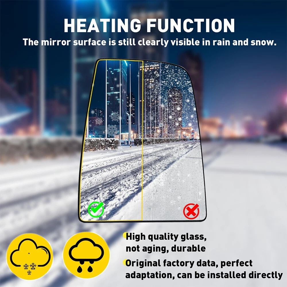 BK31-17K741-BA is suitable for 15-22 Ford Transit models, for both upper and lower, left and right rearview mirror lenses