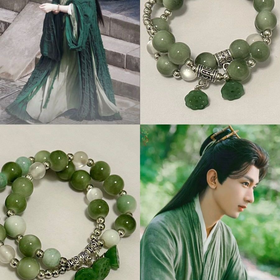 Lotus Building Bracelet Li Lianhua derivative impression Handle Li…