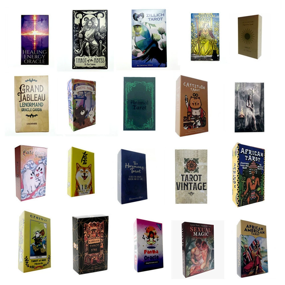 2022 Spot English Tarot Oracle Cards English Tarot Oracle Cards