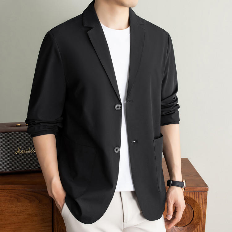 2026 New Style Men's Business Casual Suit Jacket, Small Suit, Business Commuting Sun Protection Suit, Wholesale Men's Clothing