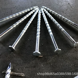高密搓丝钉专用可定制现货各种规格型号麻杆铁钉大量钉批发