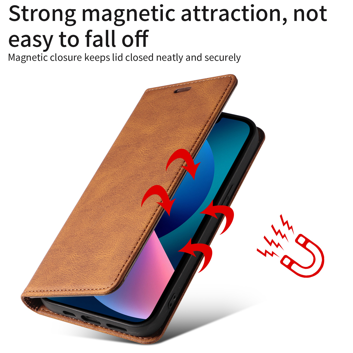 Leather Wallet Case For Iphone 17 16 Se 3 And Samsung S25 Models_voghion.com