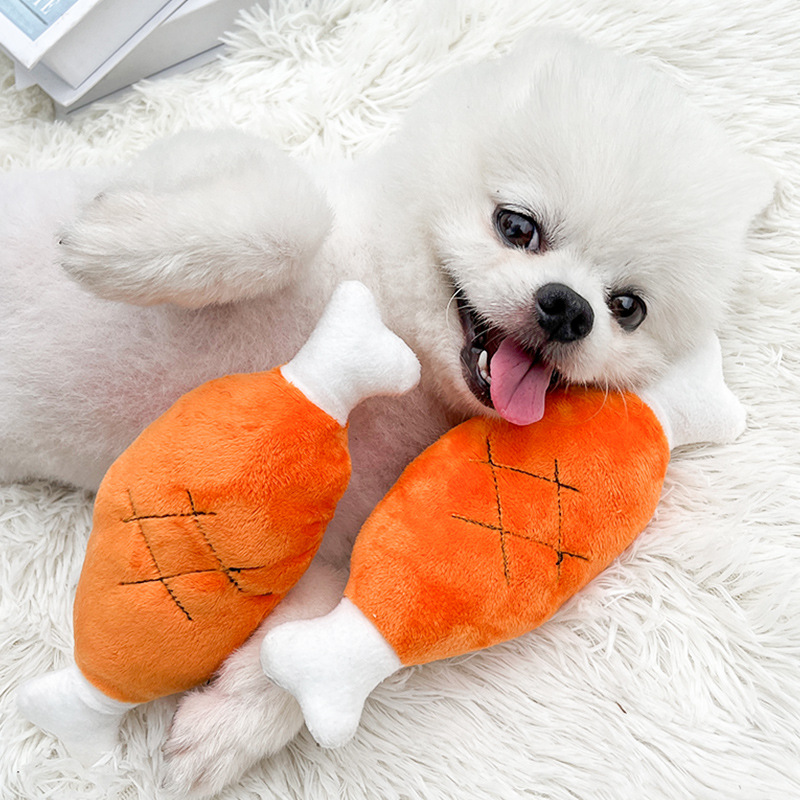 Cute Plush Unforgettable Pet Toys display picture 3