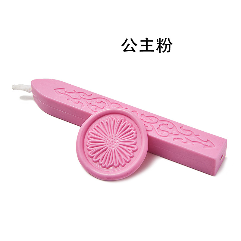 Tira de cera de sello de laca de fuego 42 cinta de plomo tira de cera de sellado sobre sello de regalo con núcleo patrón de flecha de laca de fuego cera de laca de fuego