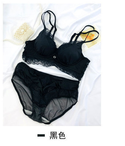 Entidad Venta caliente pequeño pecho AA engrosada ropa interior ajustable cómodo traje inalámbrico profundo V lado reunidos sujetador