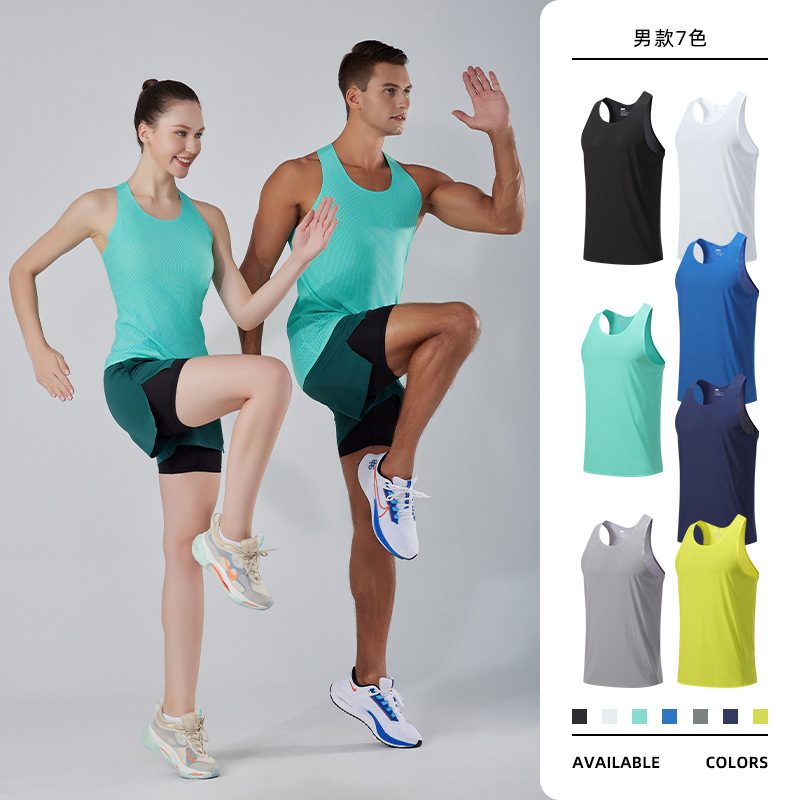 2026 Summer New Couple Style Quick-Drying Vest Track and Field Training Outdoor Marathon Racing Sports Vest