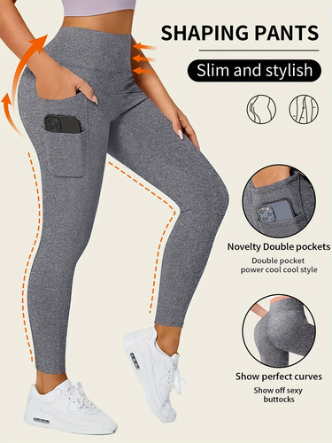 Stretch Yoga Pants High Stretch Solid Color Yoga Pants