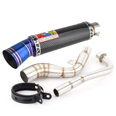 Motorcycle exhaust pipe | Section and Middle Section, Stainless