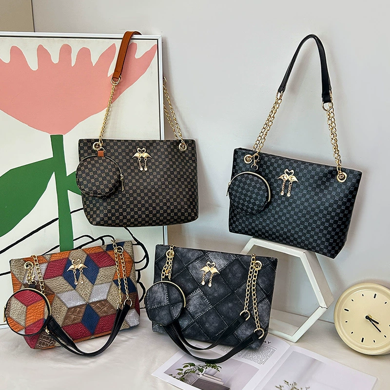 Capacious one-shoulder bag, pendant, Korean style