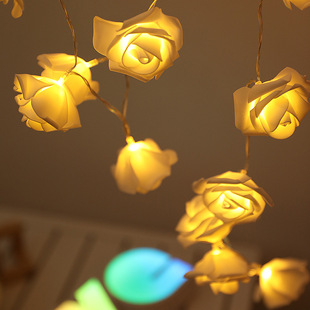 Cross-border Hot Supply Creative Led Rose Light String Bar KTV Party Place Decoration Christmas Holiday Atmosphere