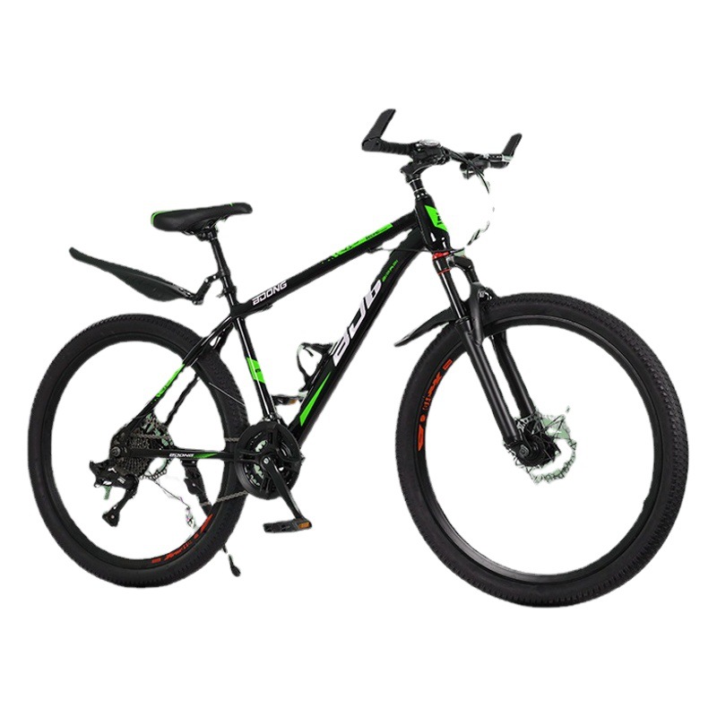 Bicicleta de Montaña de 24 Pulgadas, Bicicleta de Montaña de 26 Pulgadas, Bicicleta de 21 Velocidades con Frenos de Disco, Bicicleta para Estudiantes