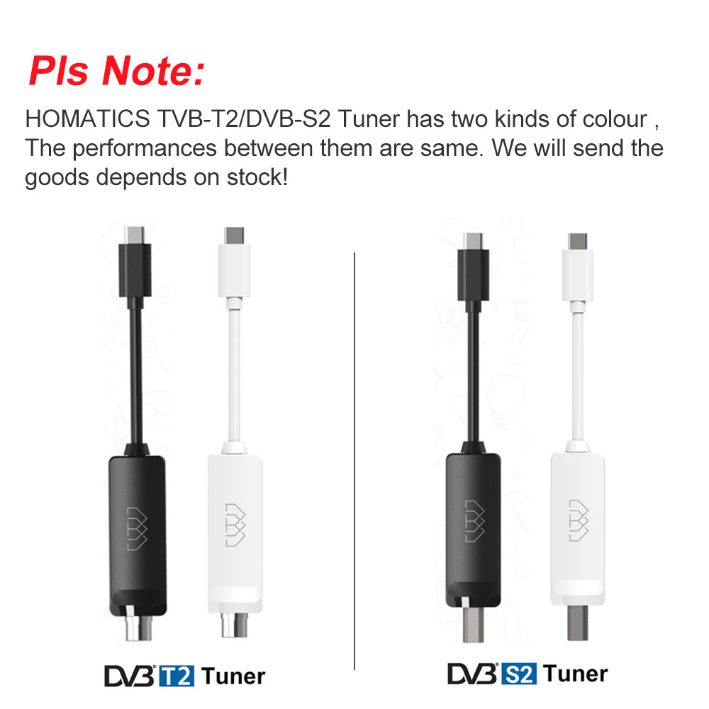 (2개) ORIGINAL HOMATICS DVB-T2 DVB-S2 TUNER FOR HOMATICS