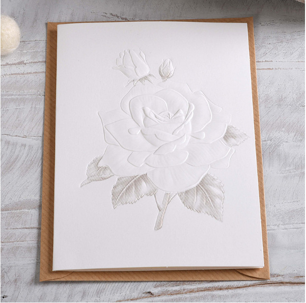 Creative Business Relief Flower Teacher's Day Card Card Card…