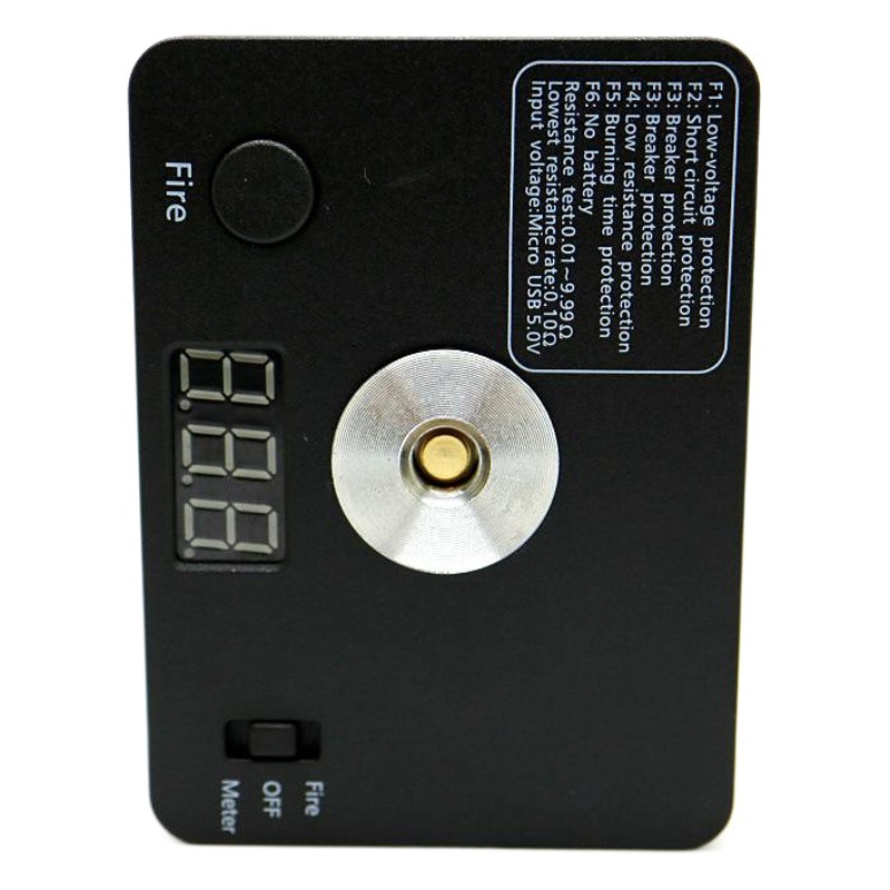 Herramienta de reparación de hardware electricista probador de resistencia 521 V3 mini probador de resistencia herramienta de bricolaje accesorios de resistencia