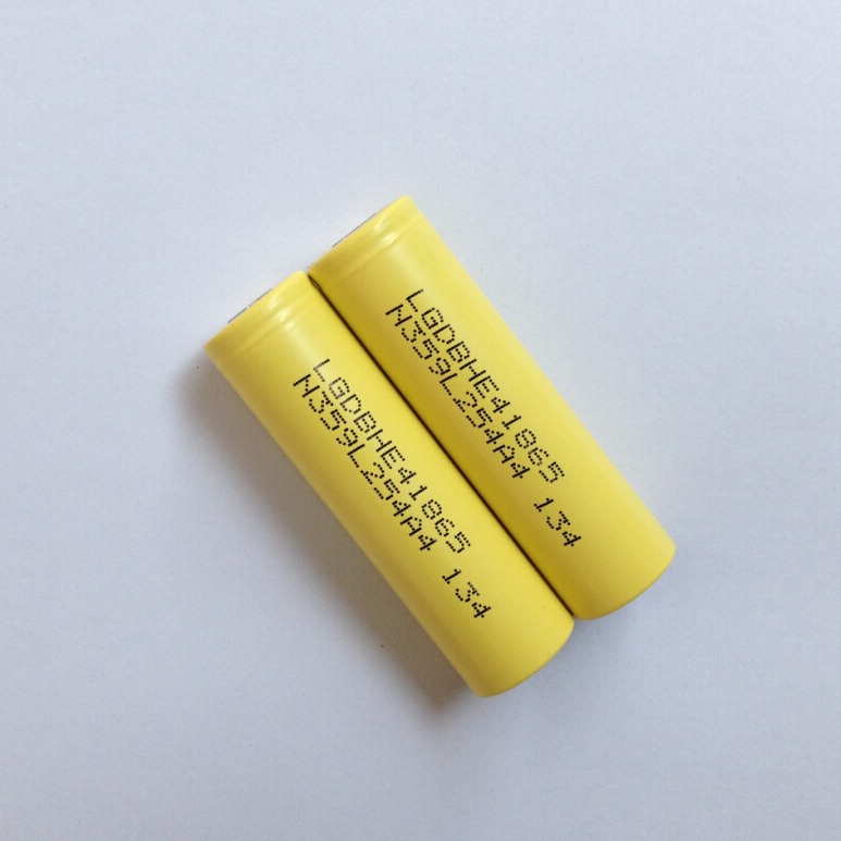 Original imported LG18650 he4 2500mAh high-rate battery 20A continuous discharge electric vehicle lithium battery