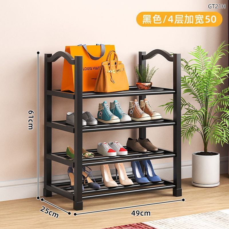 블랙 - 4겹 [길이 50cm] 고급스러운 스타일 [업그레이드 및 넓어짐]