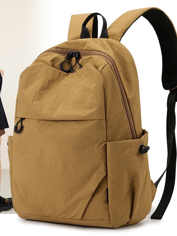 Small men's backpack, trendy mini lightweight student schoolbag, sports short-trip travel backpack, women's waterproof backpack