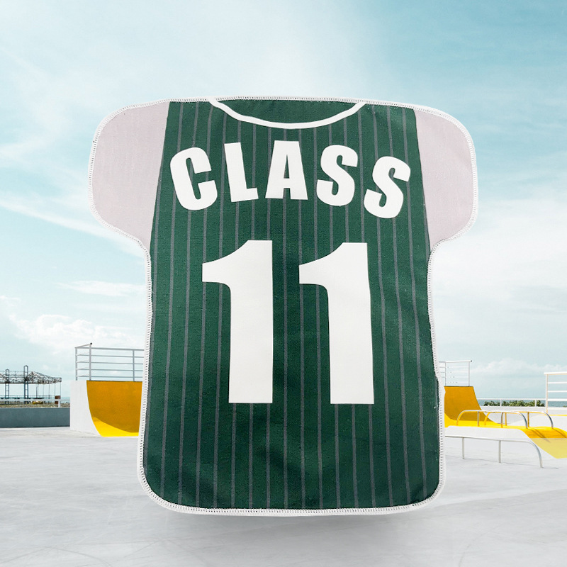 Microfiber pull towel customized Jersey Assembly printing towel sports event advertising support gift towel