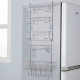 Ourunzhe refrigerator side rack non-perforated kitchen storage rack refrigerator side seasoning plastic wrap storage rack