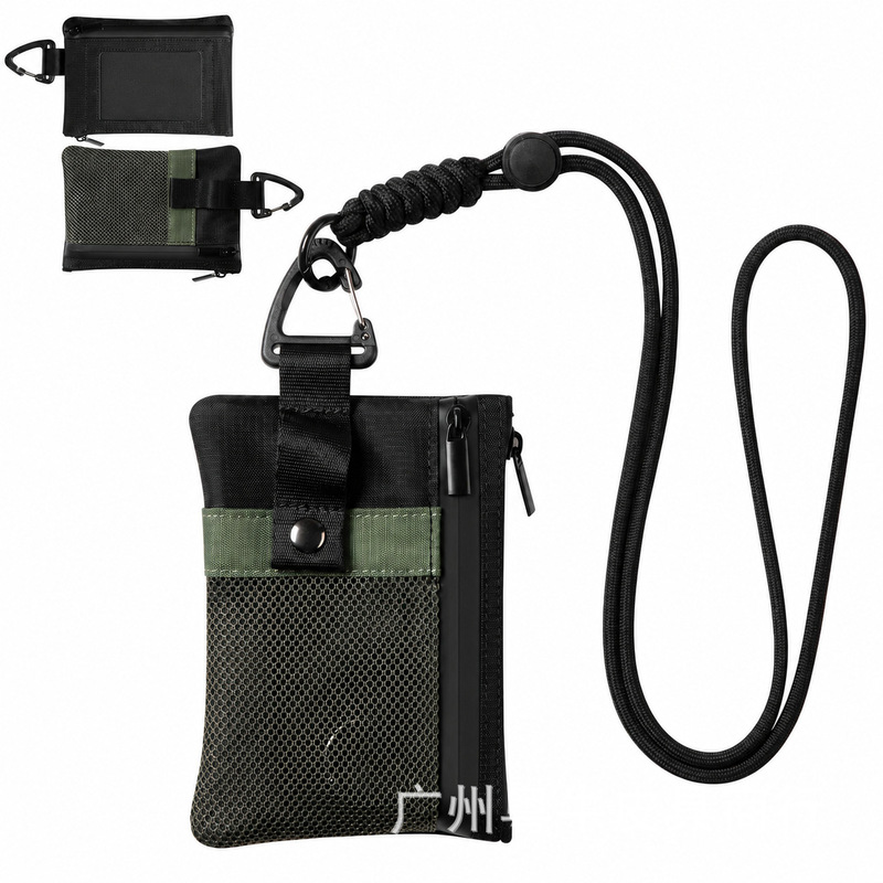 New Outdoor Coin Purse Rfid Anti-Theft Card Holder Bank Id Holder Waterproof Neck Key Pouch Rfid Anti-Theft