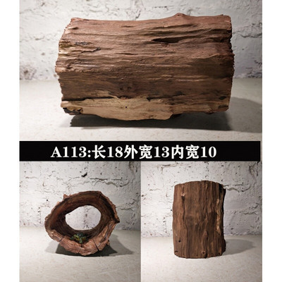 South America Driftwood Purple teak Tree stump Hollow Boutique natural Tortoise Flat roof Landscaping Multiplication avoid