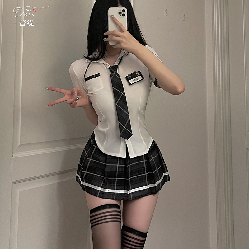 Xianyi Sexy Lingerie Plus Size Student Outfit Jk Uniform Temptation No Need to Take Off Short Skirt Passion Clothing Set Qqny490 Xianyi Sexy Lingerie Plus Size Student Outfit Jk Uniform Temptation No Need to Take Off Short Skirt Passion Clothing Set Qqny490