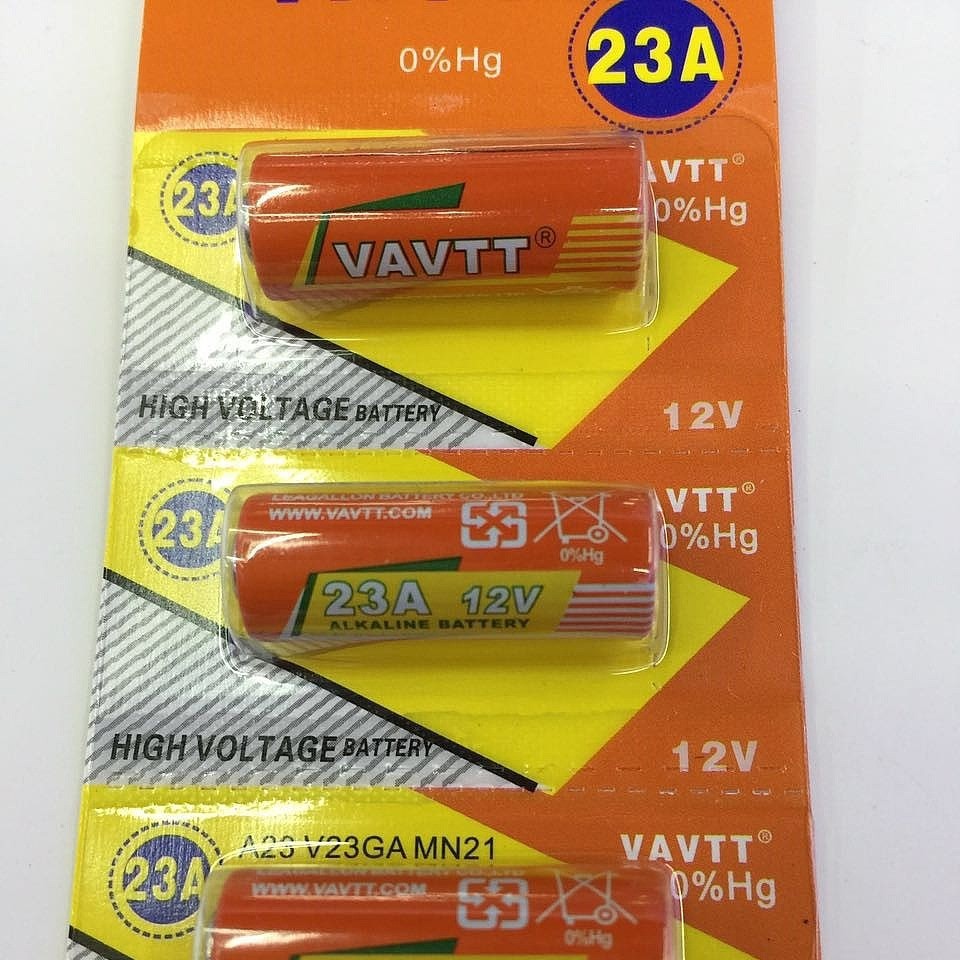 23A12V利嘉能VAVTT 环保防盗器电铃电池遥控器电池高伏遥控器电池