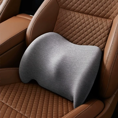 Backrest Cushions, Waist Protection, Lumbar Pillows, Waist support - light-hemp-gray-milk-silk