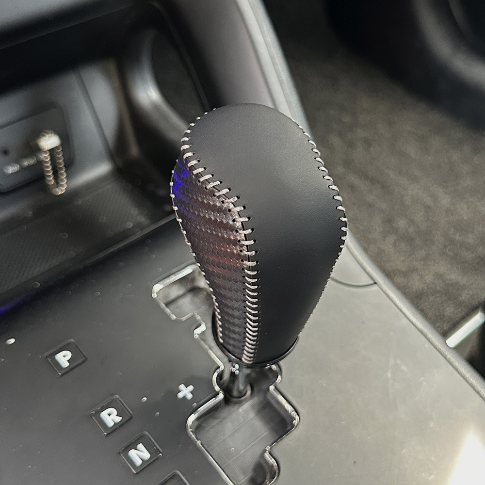 Cross-border, suitable for 2010-2017 Hyundai IX35 car gear shift knob cover, handbrake cover, gear shift cover, and gear lever protective cover