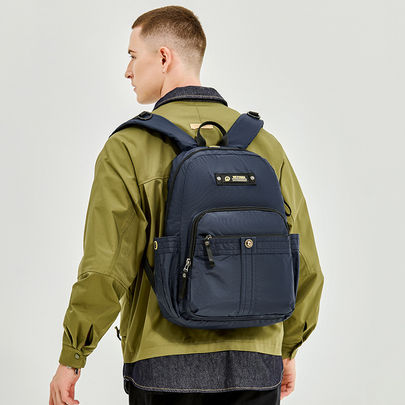 WEPOWER nueva mochila impermeable mochila de estudiantes suave y ligera viajes mochila de gran capacidad image 4