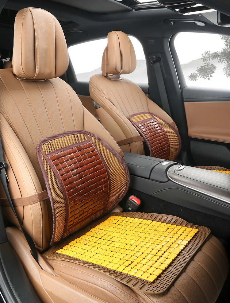 Summer Special Bamboo Mat Car Seat Cushion Silicone Gel Mat Bamboo Mat New Butt Cushion Factory Direct Sale