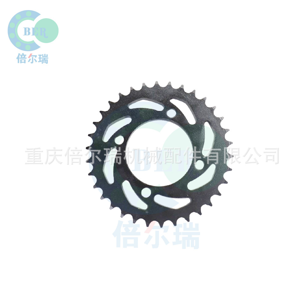 Cadena de accesorios de motocicleta de alta calidad Negro RX125-428-32T