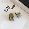 Small metal hairgrip, cute crab pin for princess, hair accessory, internet celebrity, wholesale