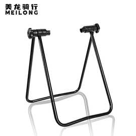 山地自行车快拆停车架 单车停放便携式修理架 维修台架 U型停车架