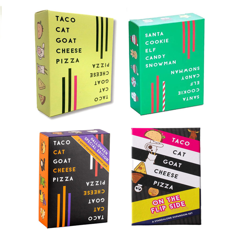 Chengjin Card English Card Board Game Taco Cat Goat Cheese Plzza Goat Milk Pizza Series
