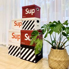 Sup収納ボックス紙車載収納ボックスネットレッドins寮寝室玩具スナック収納箱代発