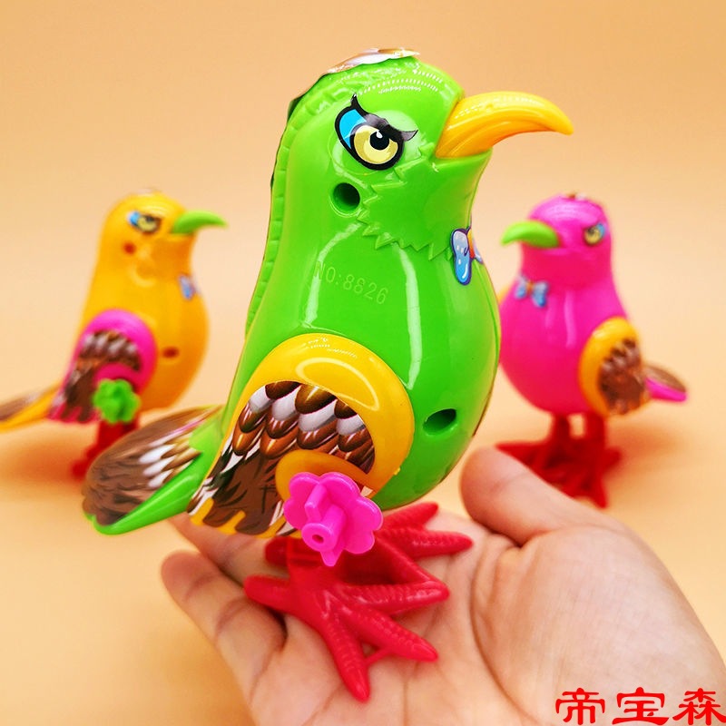 Clockwork simulation Jumping Toys Cartoon animal Baby Children learn Puzzle 2-4 year