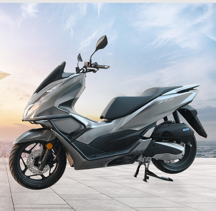 Suitable for Honda PCX160 crash guards, anti-fall front bumper, exhaust protection, rear rack anti-collision enclosure, and tail rack modification