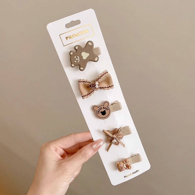 Horquilla para bebés, bolsa de tela completa, clip para cabello para bebés, no daña el cabello, niños, niñas, horquillas, lindos accesorios para el cabello, sombreros