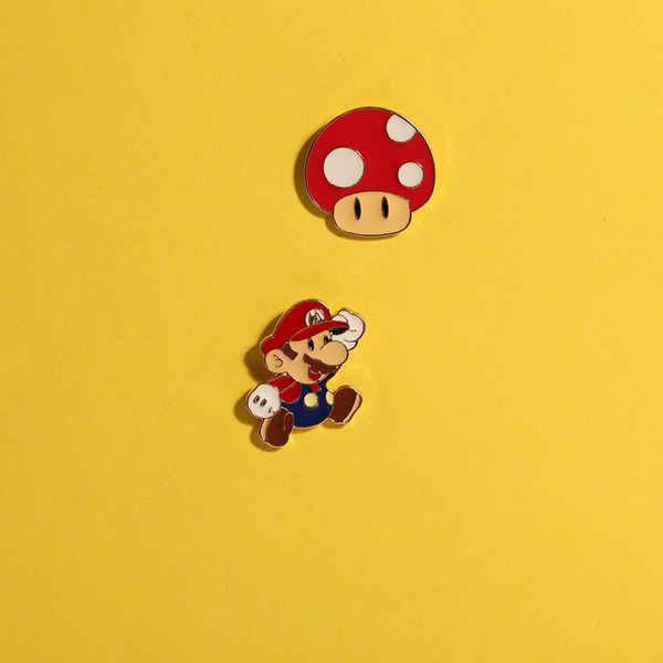 Cartoon classic creative badge